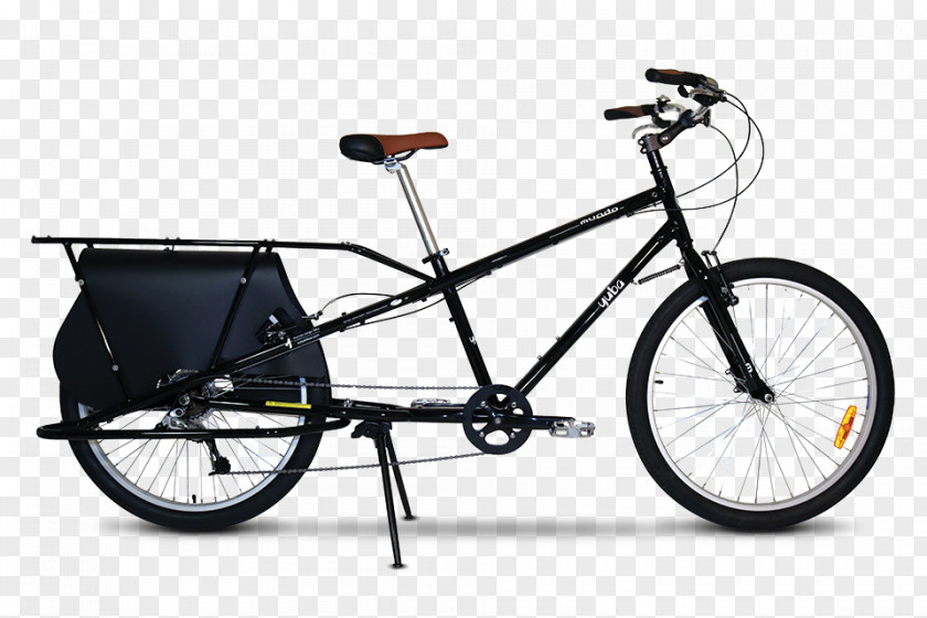 Freight Bicycle Yuba Bicycles Cycling Boda V3 Step-Through Cargo Bike PNG