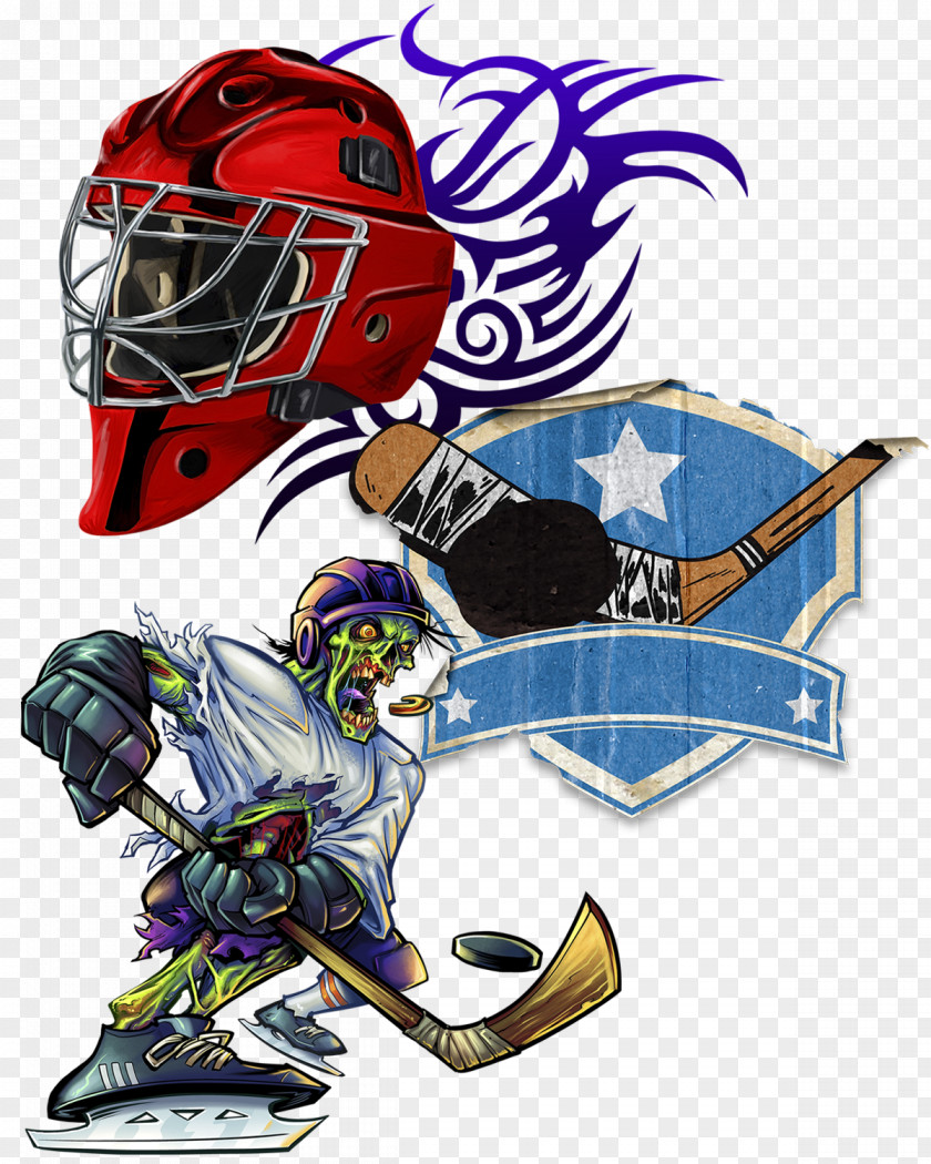 Norway Collage National Action Zombie Apocalypse Sports Ice Hockey PNG
