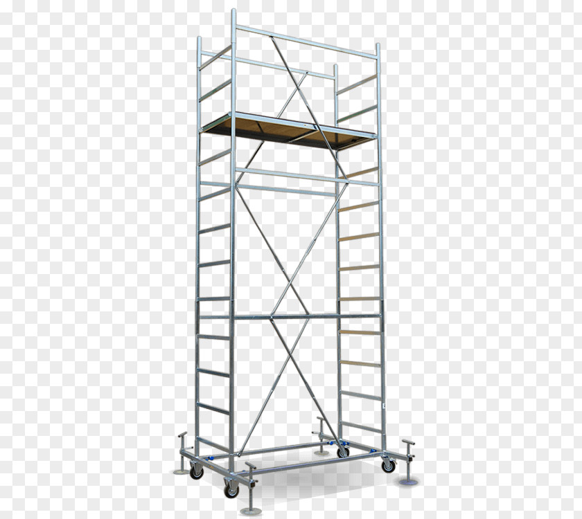 Scaffolding Trabattello Steel Labor Aluminium PNG