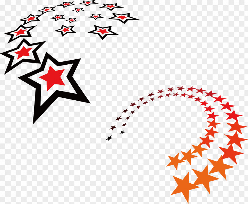 Star Decoration Material Picture Pattern PNG