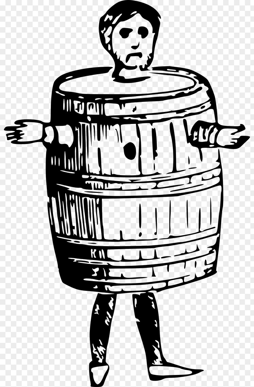Wine Barrel Clip Art PNG