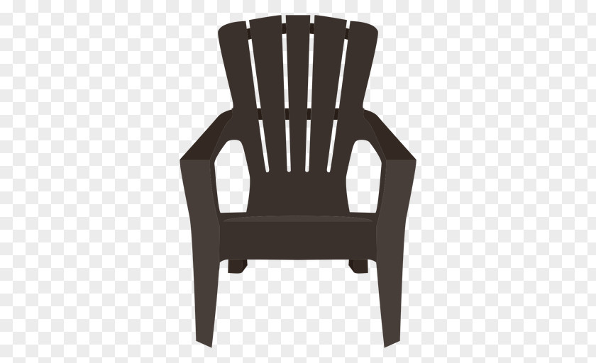 Chair Adirondack Garden Furniture Table PNG