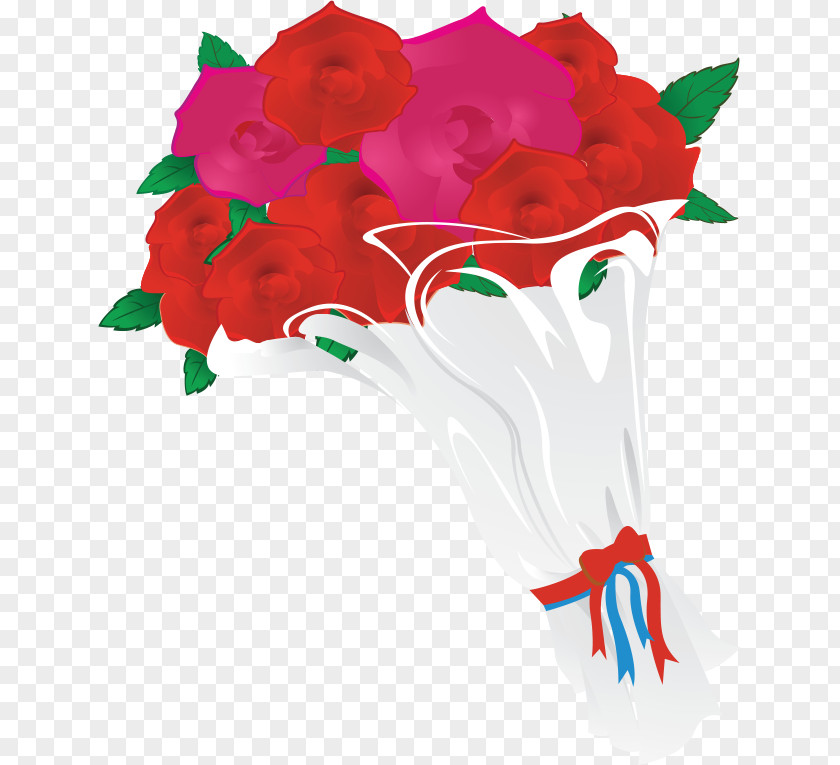 Flower Beach Rose Bouquet Cut Flowers Clip Art PNG