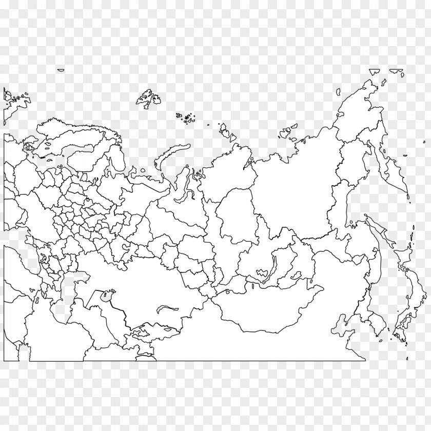 Line Art Point Russia Tree PNG