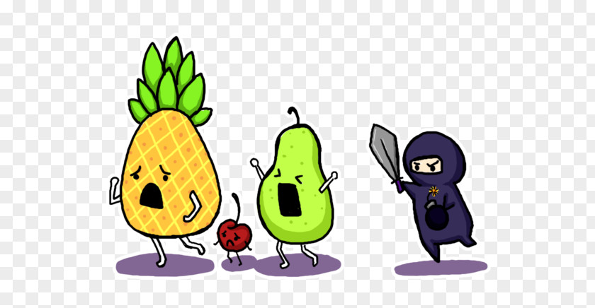 Ninja Fruit Work Of Art Clip PNG