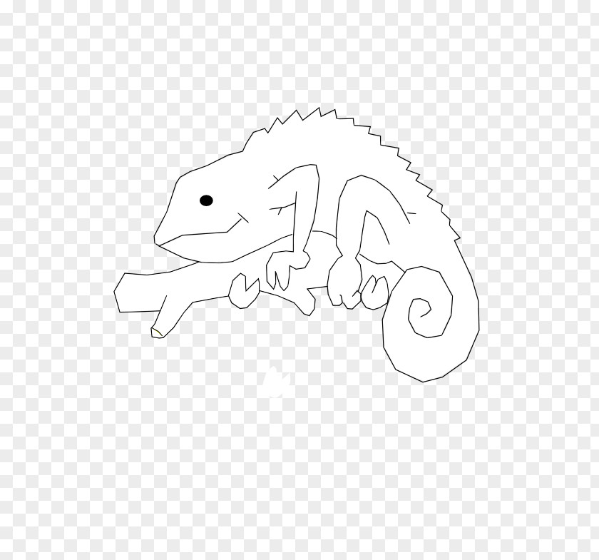Reptile Line Art Clip PNG