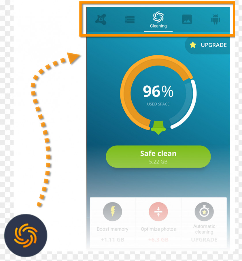 Things Android Avast Antivirus UntangleLogicAndroid Through A Hole PNG