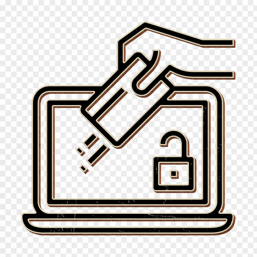 Cyber Secutiry Icon Theft PNG