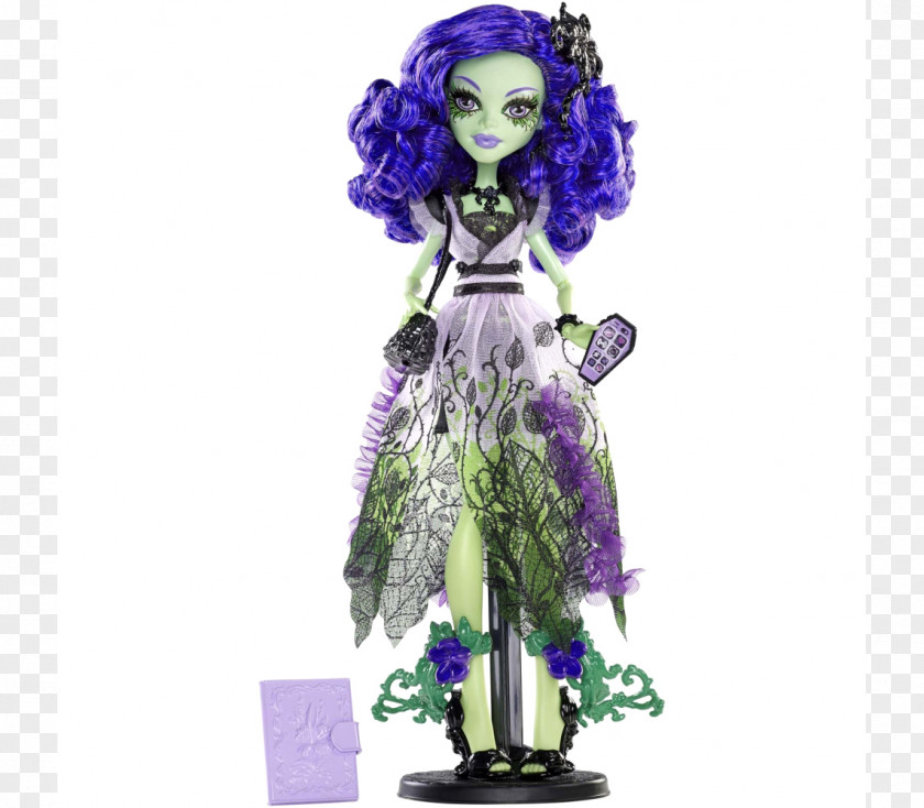 Doll Monster High Amanita Nightshade Toy Draculaura PNG