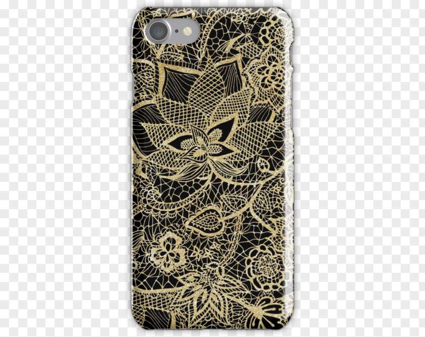 Gold Lace Pattern Visual Arts Post Cards Mobile Phones PNG