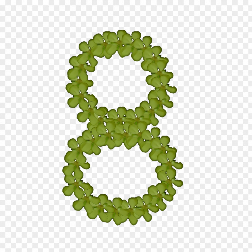 Green Number Oval Symbol Circle PNG