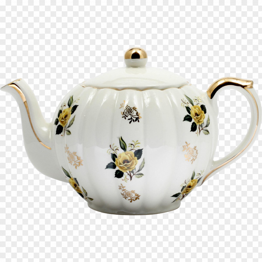 High Teapot Kettle Porcelain Creamer PNG