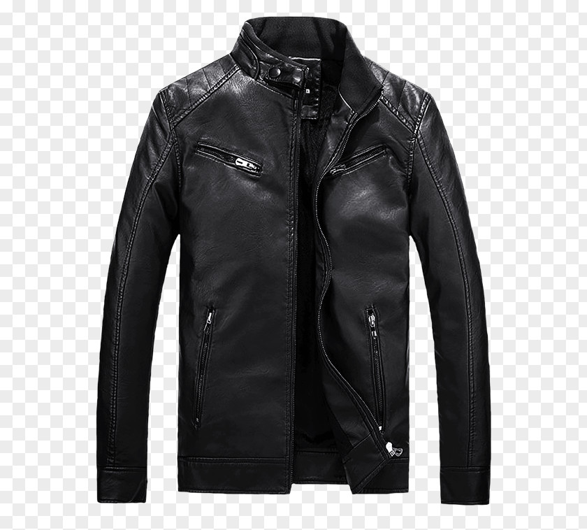 Jacket Leather Raincoat Clothing PNG