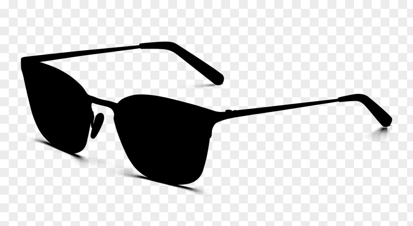 M Goggles Sunglasses Black & White PNG