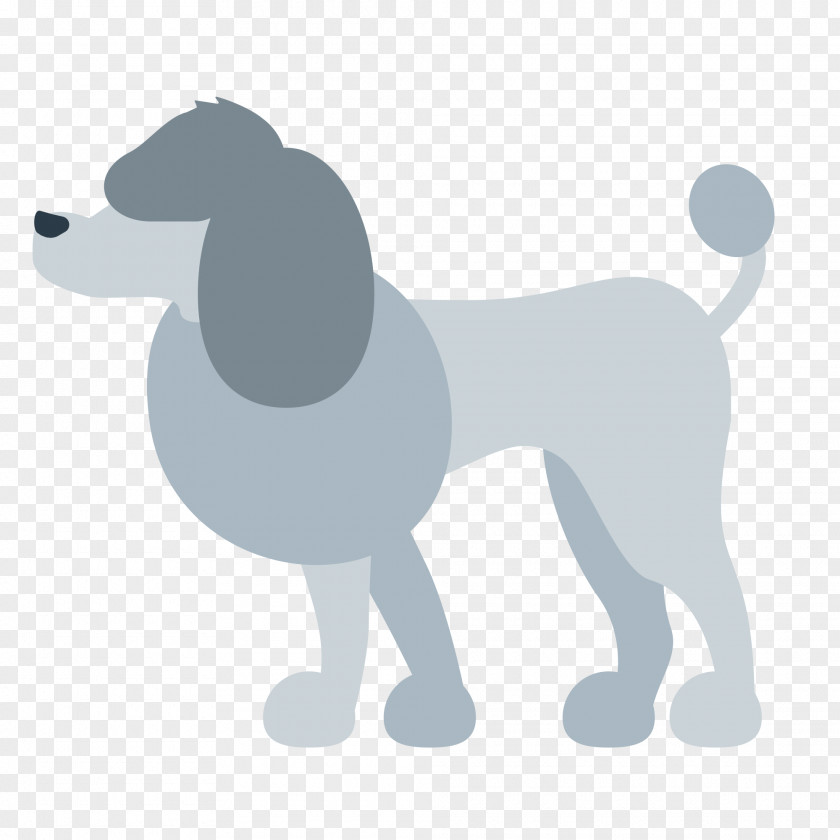 Puppy Dog Breed Poodle Emoji Text Messaging PNG