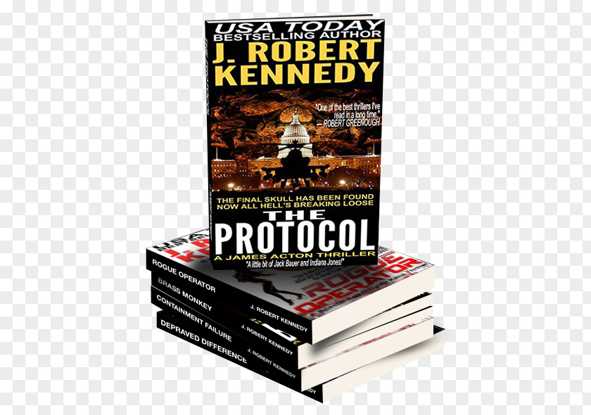 Stacked Books Book Cover Retail J. Robert Kennedy PNG