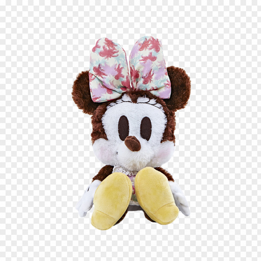 Disney Minnie Mouse Plush Dolls California Holiday Series The Walt Company PNG