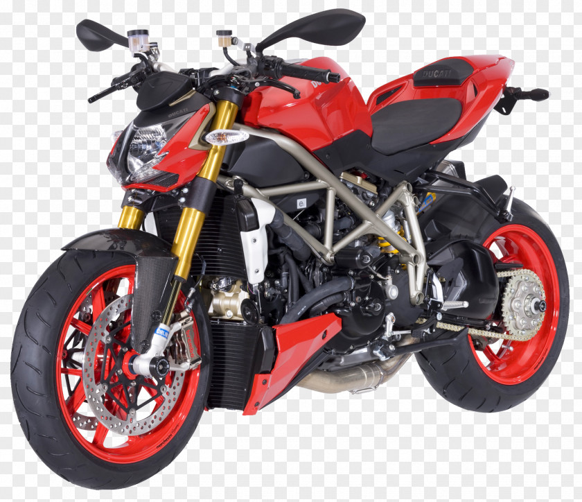 Ducati Streetfighter Motorcycle Bike Car Exhaust System PNG
