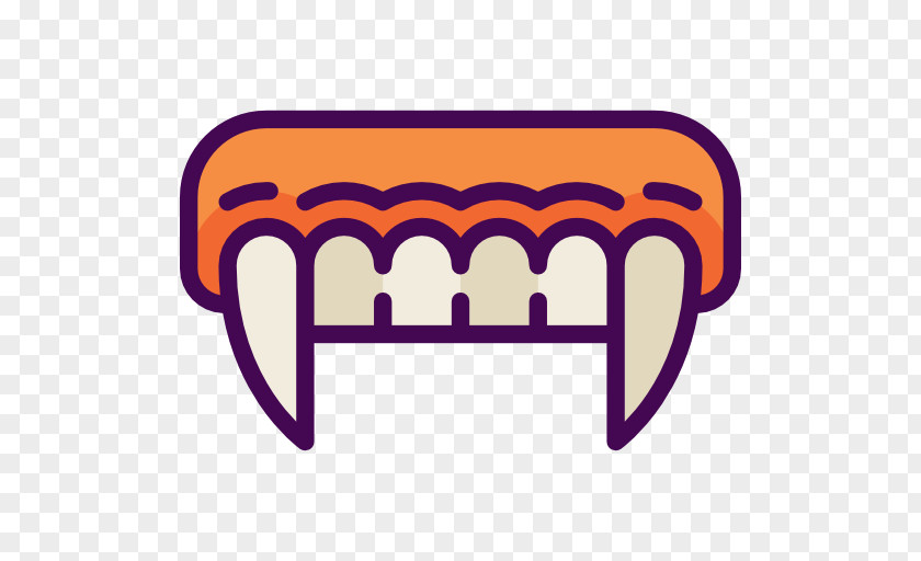 False Teeth Accessories Halloween Party Icon PNG