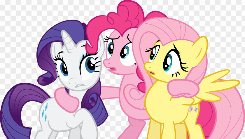 Fluttershy Kiss Rarity Pinkie Pie Rainbow Dash Applejack PNG