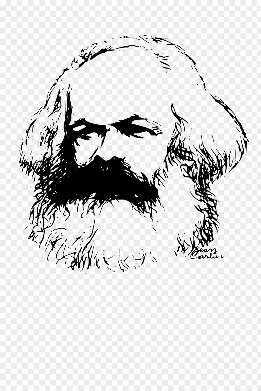 Portrait Libertarian Marxism Clip Art PNG