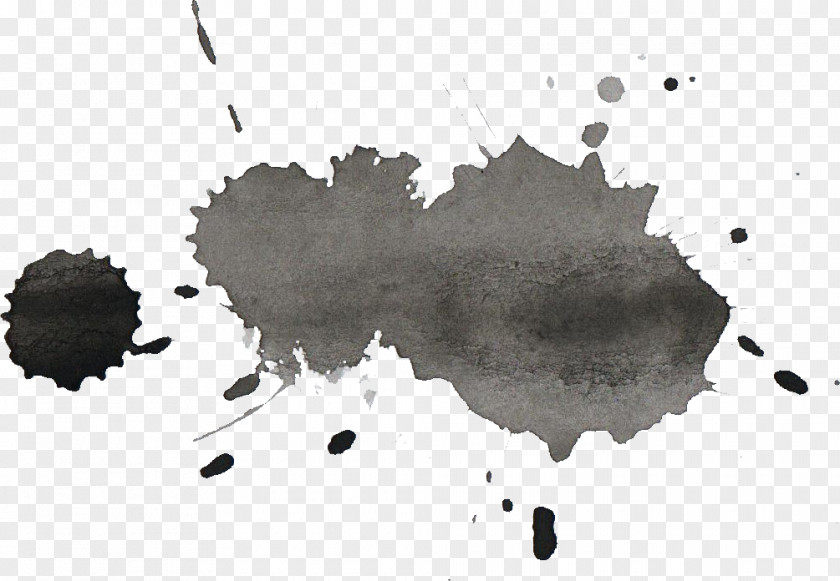 Scythe Black And White Watercolor Painting Transparent PNG