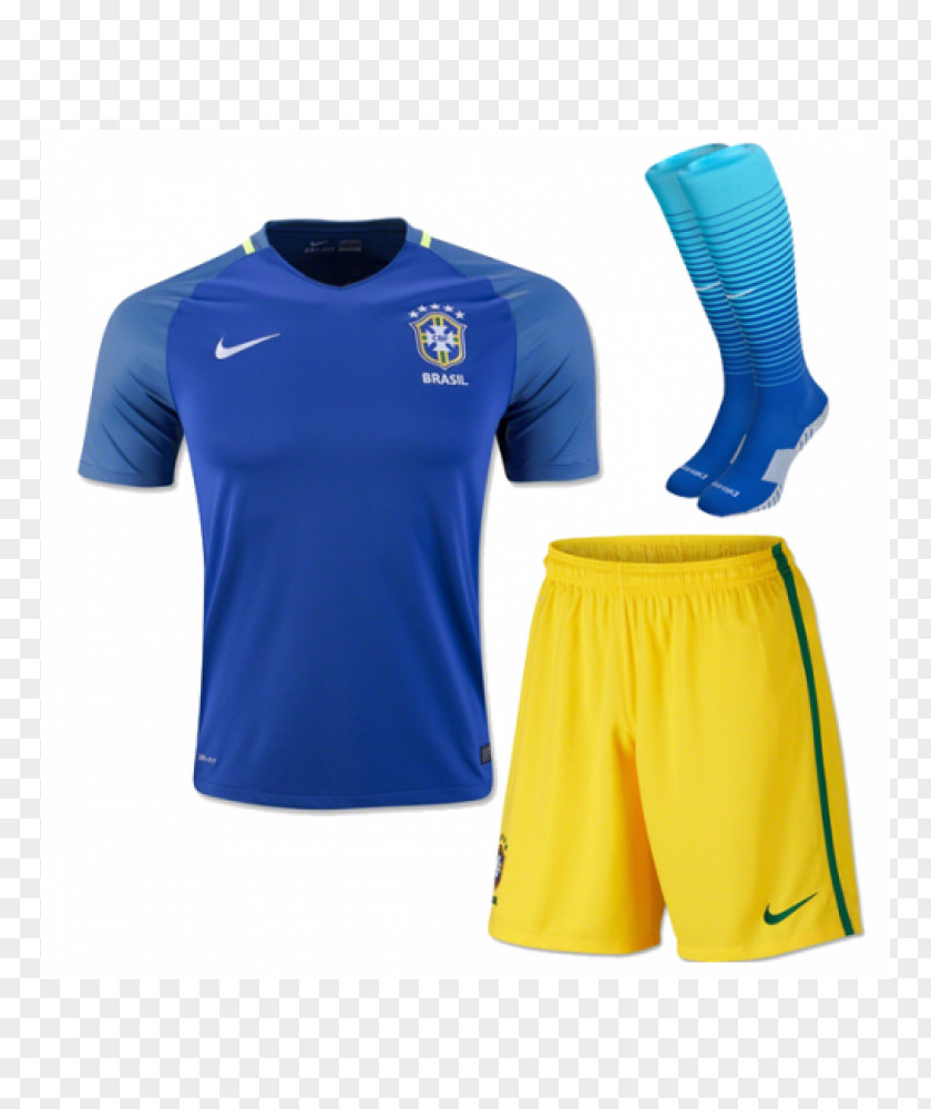T-shirt Brazil National Football Team 2018 FIFA World Cup Jersey PNG