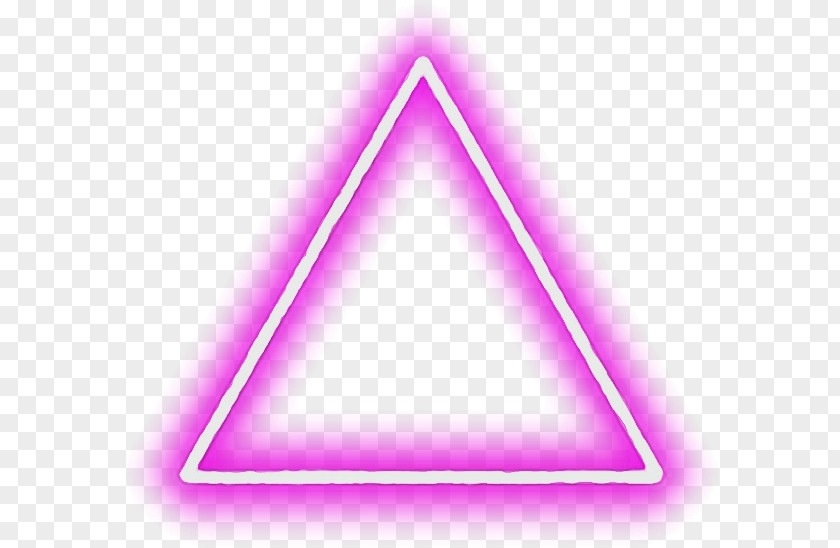 Triangle Line Font PNG