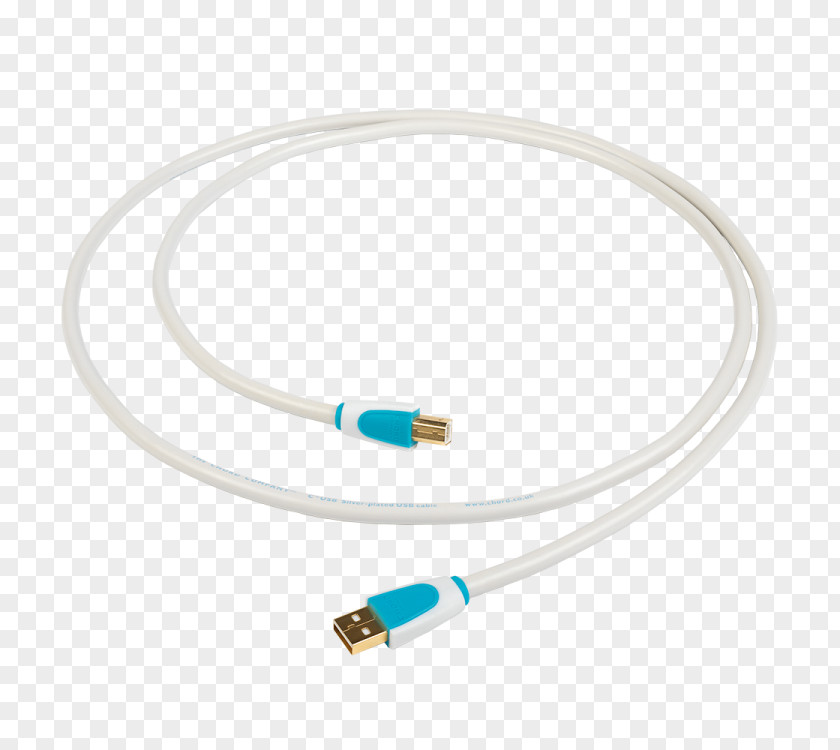 USB A-B Electrical Cable Chord Shawline USBTypes Of Digital Audio Cables C-USB PNG