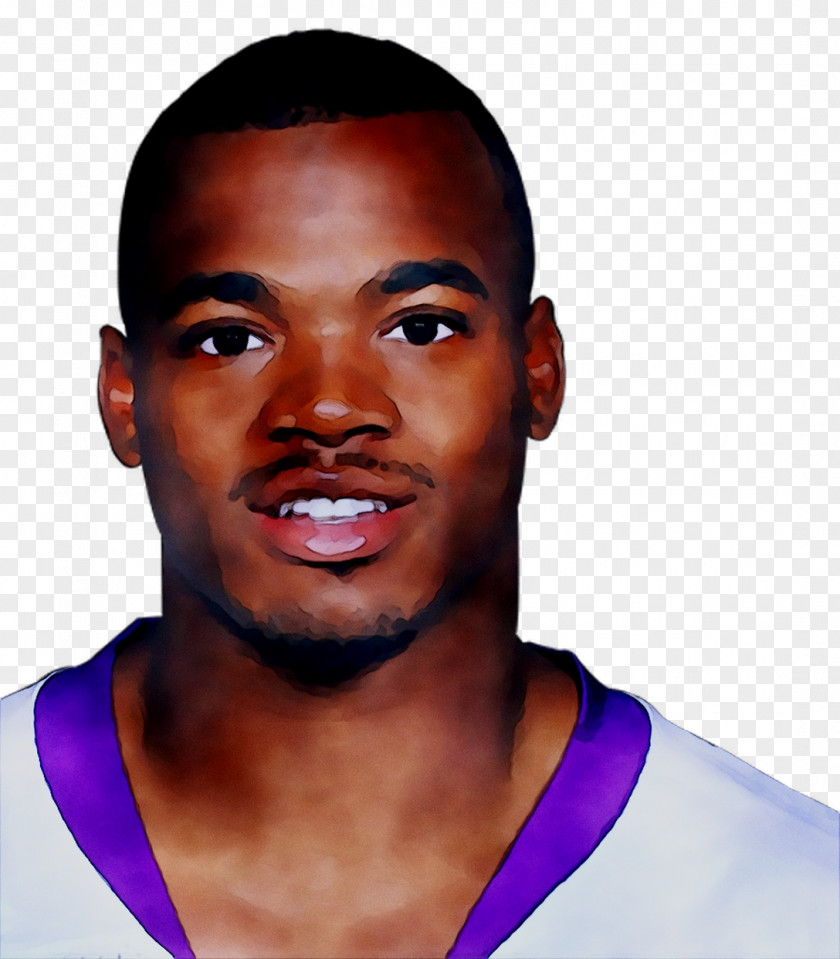 Adrian Peterson Chin Forehead Eyebrow Jaw PNG