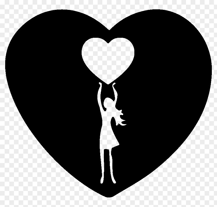 Coeur Fille Heart Symbol Decal Sticker PNG