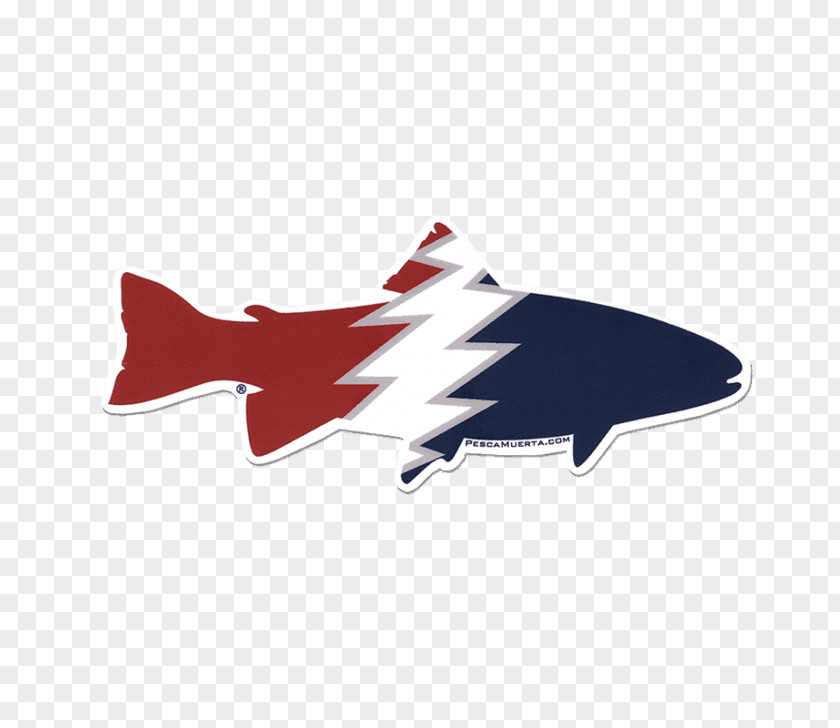 Fishing Fly Sticker On The Water Decal PNG