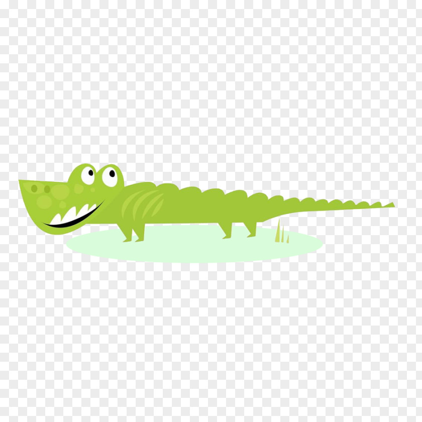 Hand-painted Crocodile Royalty-free Clip Art PNG