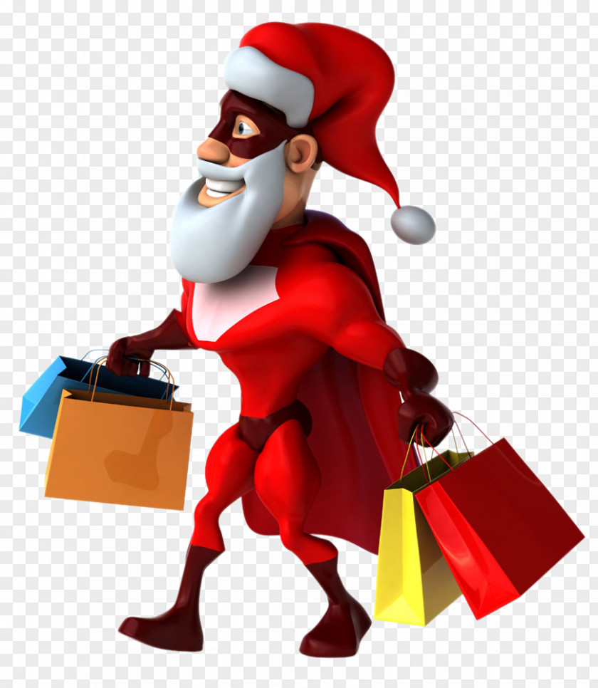 HD Santa Gifts Claus Christmas Gift PNG