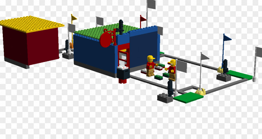 Mini Golf Lego City Toy Game Miniature PNG
