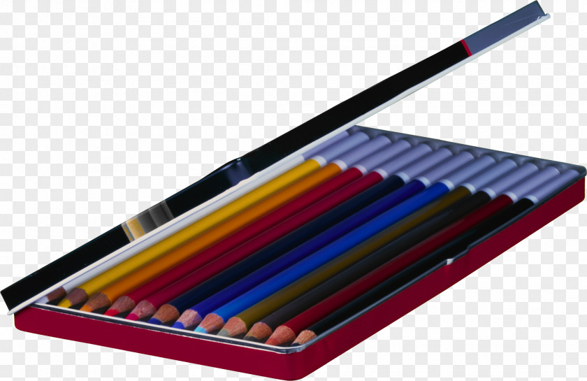 Pencil Colored Stationery Clip Art PNG