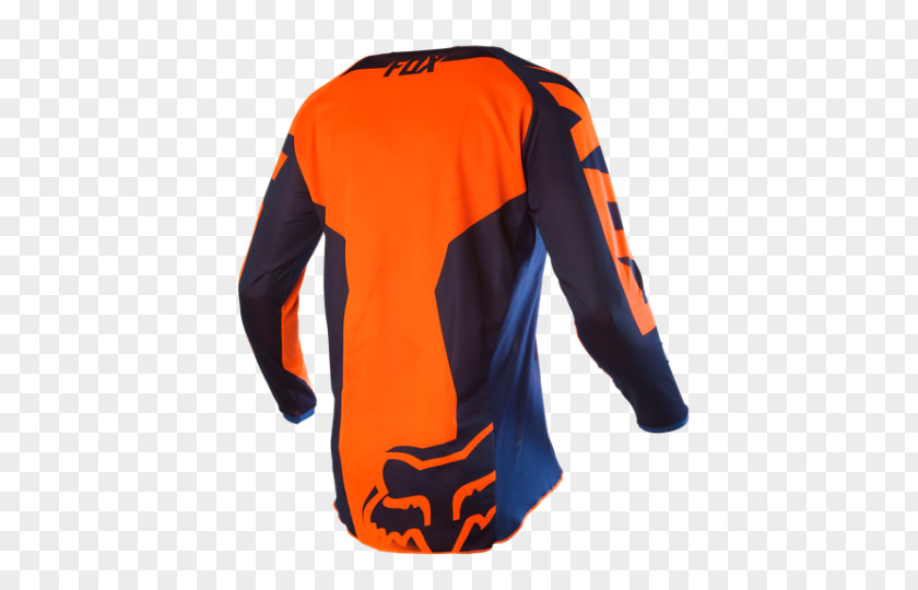 T-shirt Fox Racing Jersey Blue PNG