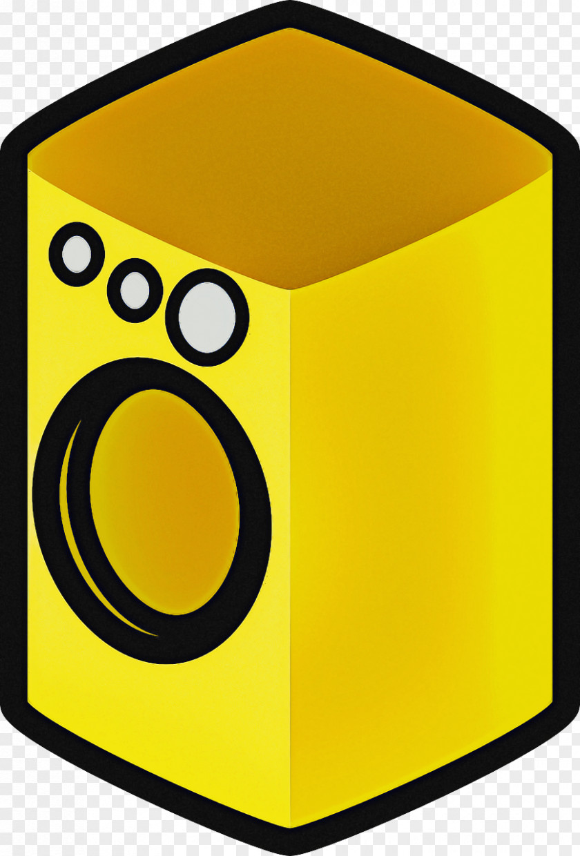 Yellow Loudspeaker Audio Equipment Technology Studio Monitor PNG