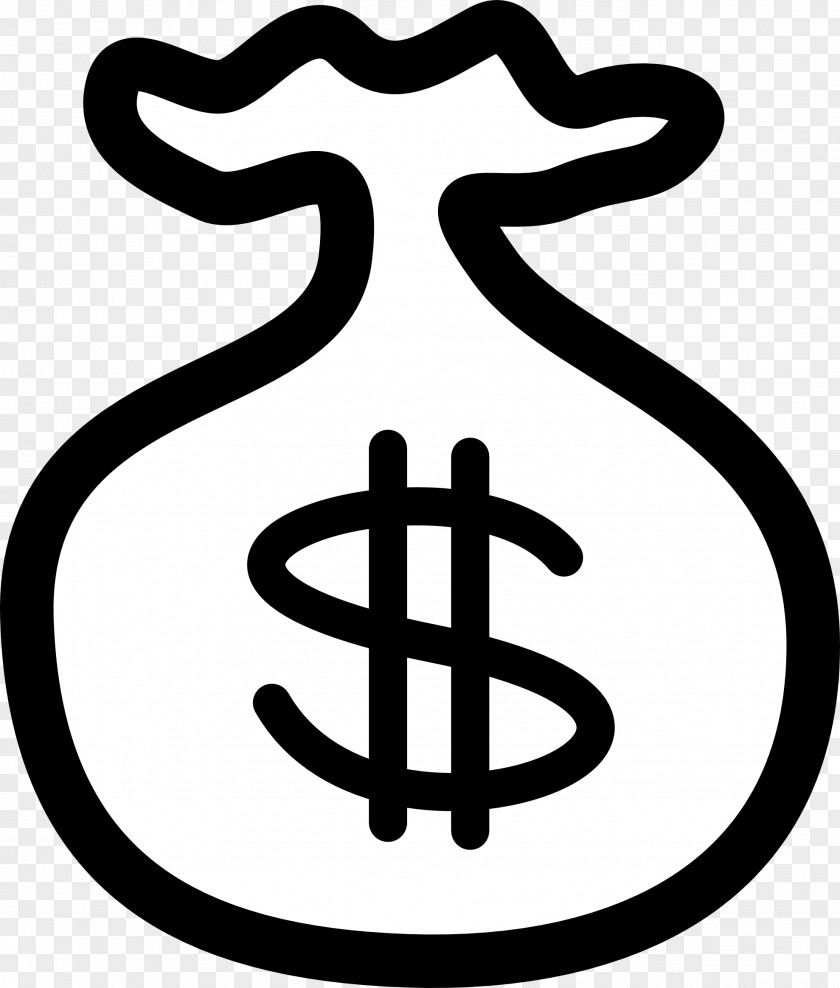 Cash Sign Cliparts Money Bag White Coin Clip Art PNG