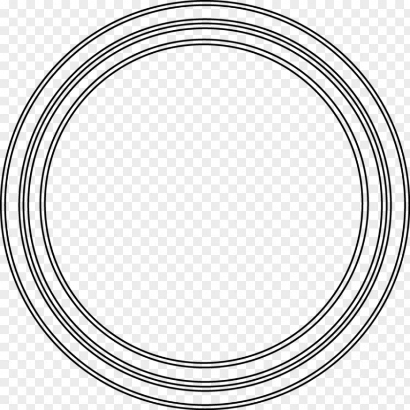 Circle Concentric Objects Geometry Disk Line PNG