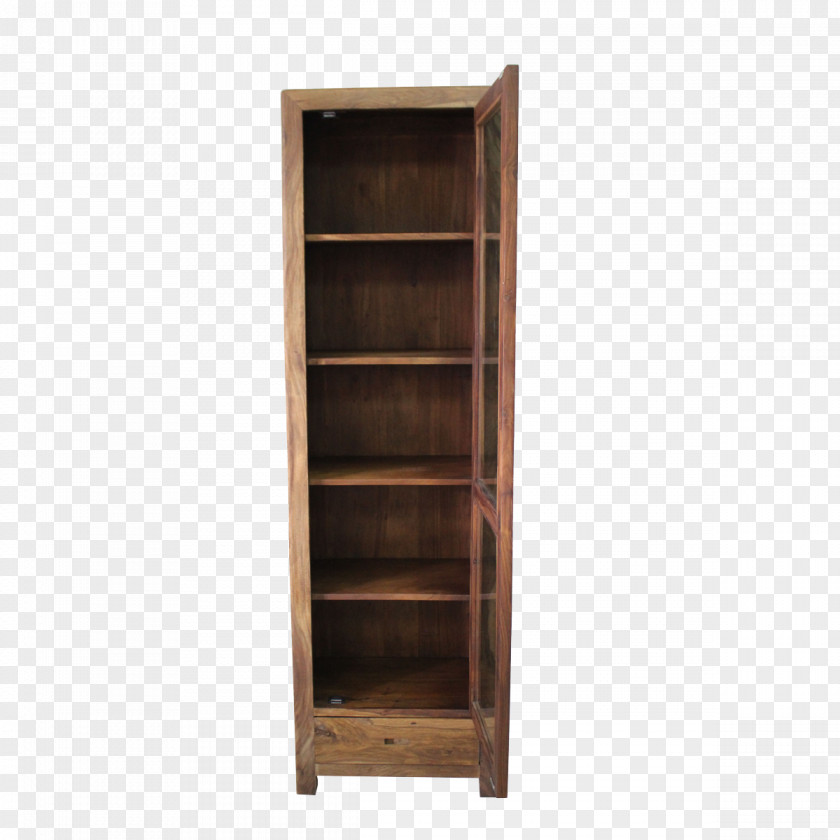Design Shelf Bookcase Chiffonier Wood Stain PNG