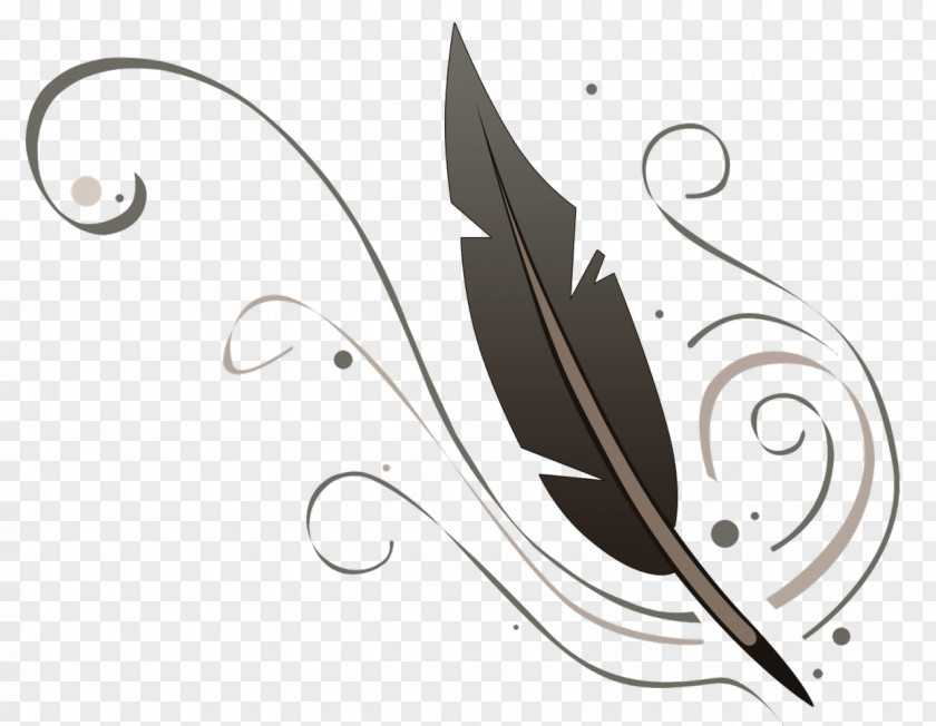 Feather Quill Pen Paper Clip Art PNG