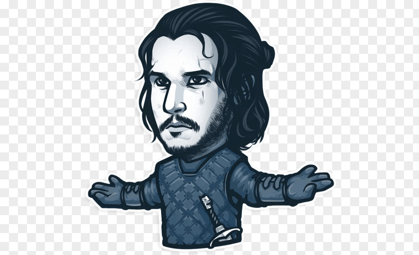 Game Of Thrones Winter Is Coming Telegram Sticker Jon Snow PNG