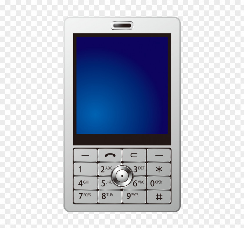 Vector Realistic Retro Phone Feature Smartphone Mobile PNG