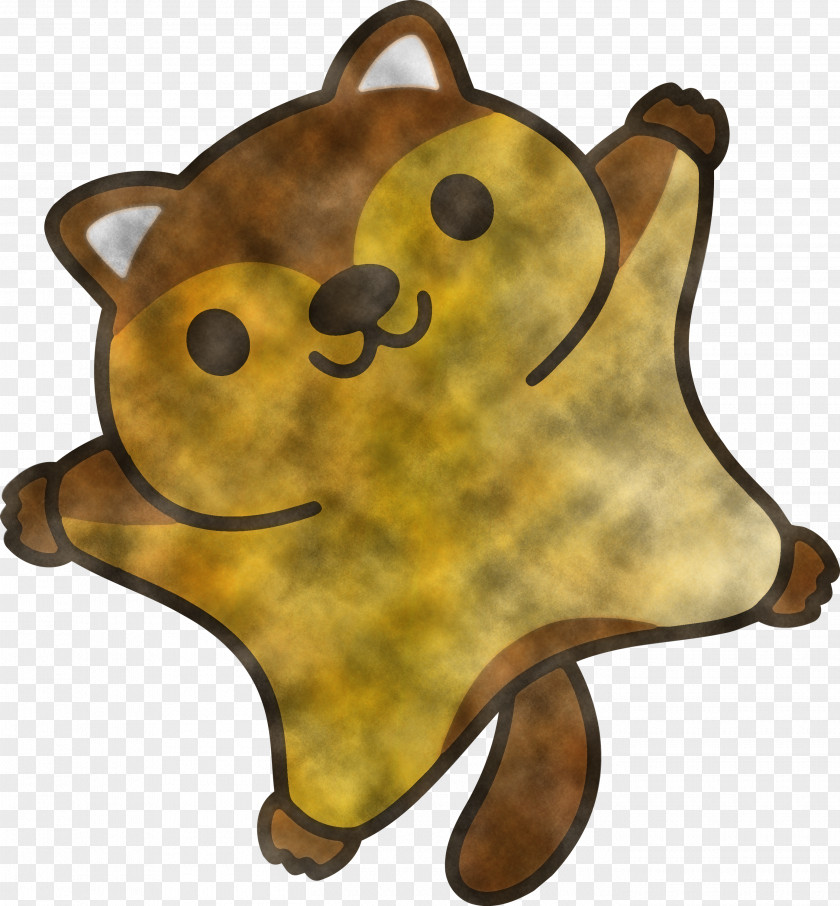 Cartoon Brown Snout Bear PNG