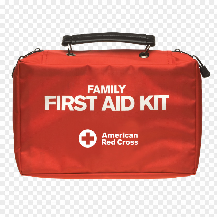 First Aid Supplies American Red Cross Kits Emergency Bag PNG
