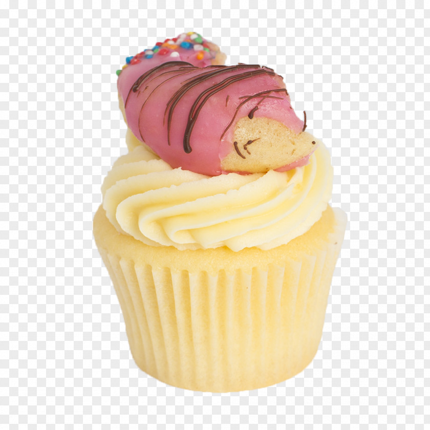 Ice Cream Cupcake Buttercream Vanilla PNG