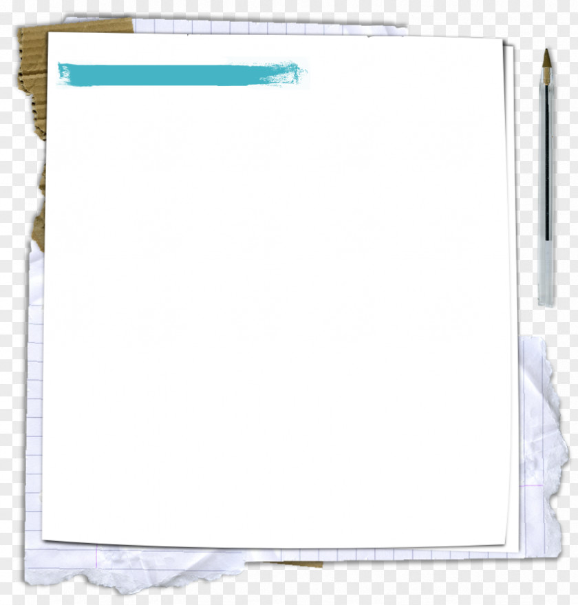 Line Paper Picture Frames PNG