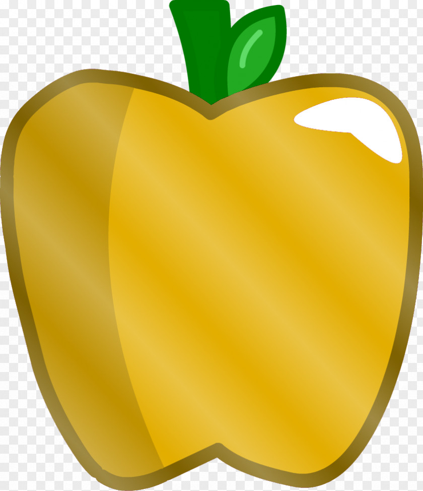 Object Golden Apple Clip Art PNG