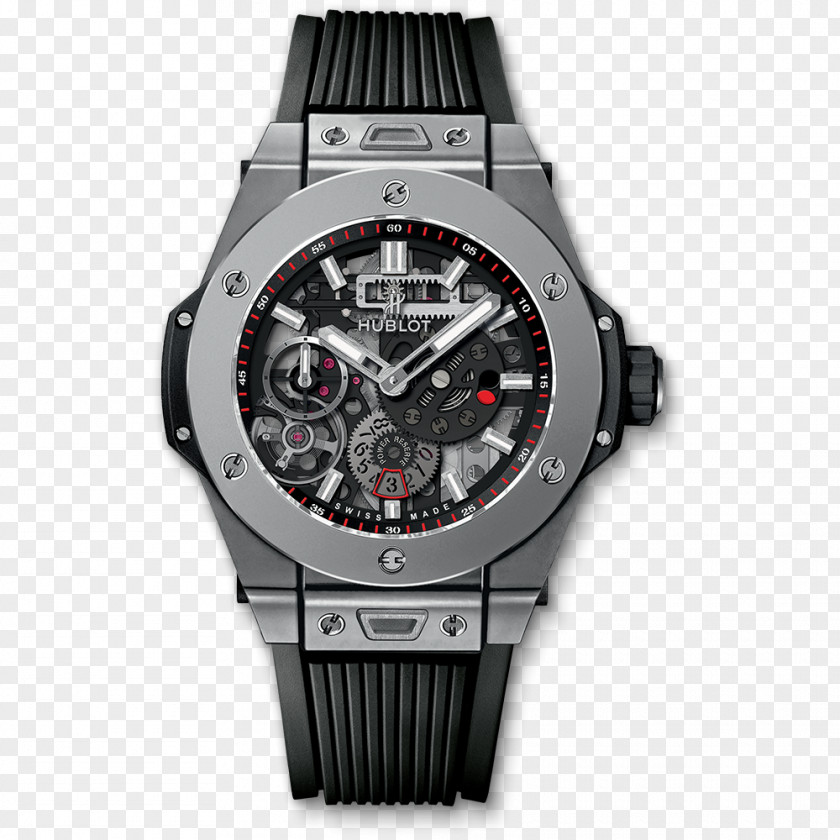 Watch Hublot Jewellery Gold Power Reserve Indicator PNG